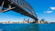 Hyperlapse Video Of Sydney Cbd In Daytime Stock Footage
