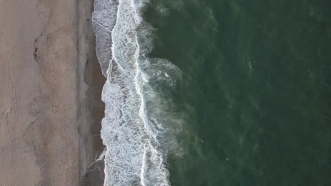Hyperlapse of waves at Bethany Beach Delaware 스톡 동영상 289030622