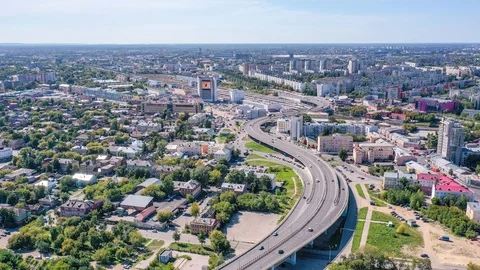 Hyperlapse winter to summer town Stock Footage 114415714