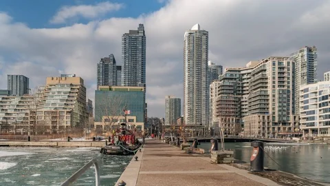 Hyperlasse filmed in Toronto Lakeshore Stock-Footage 113931663