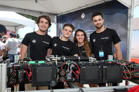 Hyperloop Pod Competition in Hawthorne, California, USA - 21 Jul 2019 Stock Photos