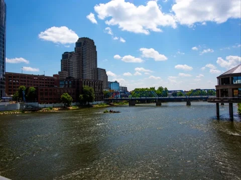 A hyperlpase of a city Stock Footage 137655937