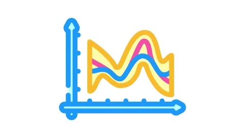 Hyperparameter tuning machine learning color icon animation 스톡 동영상 327259854