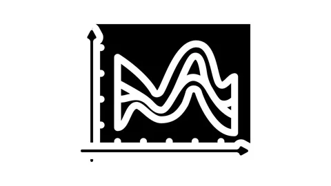 Hyperparameter tuning machine learning glyph icon animation Stock Footage 326735697