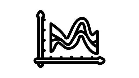 Hyperparameter tuning machine learning line icon animation Stock Footage 326751842