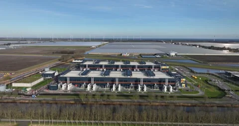 Hyperscaler, data center, cloud computing infrastructure, big data and IT, AI Vídeos de archivo 303476702