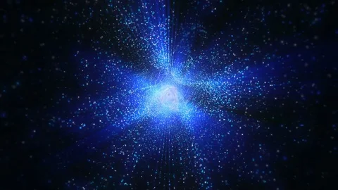 Hyperspace abstract background Stock Footage 81832148