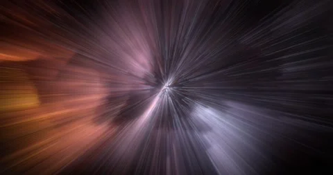 Hyperspace Burst Sci-Fi Warp Tunnel Loop Animation Stock Footage 316314923