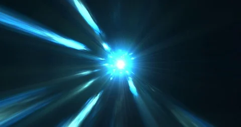 Hyperspace flight 4K PAL-25p Stock Footage 88955691