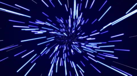 Hyperspace flight Stock Footage 67647209
