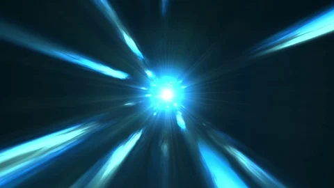 Hyperspace flight HDV NTSC-24p Stock Footage 89004457