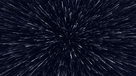 Hyperspace jump animation Stock Footage 139339487