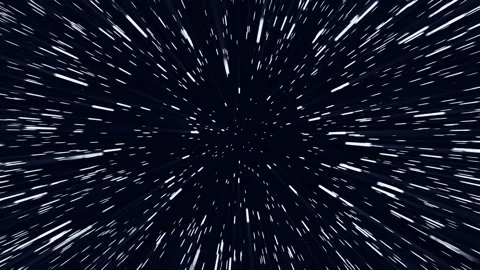 Hyperspace jump animation Video stock 139339502