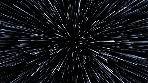 Hyperspace jump animation Stock Footage 139419747