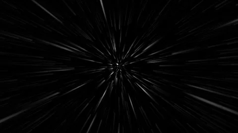Hyperspace jump effect Stock Footage 35703818