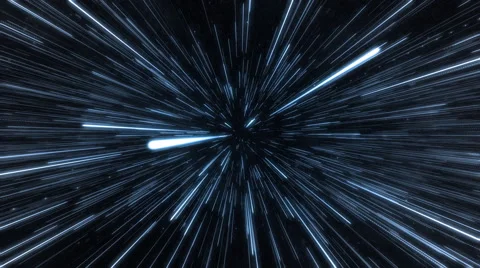 Hyperspace jump. Stock Footage