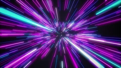 Hyperspace jump loop  video animation Stock Footage 330419570