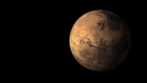 Hyperspace Jump To Mars Stock Footage 314608722