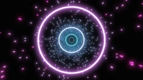 Hyperspace jump through the stars to a distant space. 3D rendering. Stock Footage 167375111