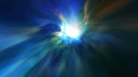 Hyperspace light speed - looping animation Stock Footage 89038159