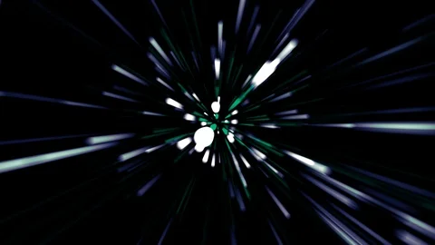 Hyperspace, light speed, shape burst rays, dj, vj loop Stock Footage 111521198