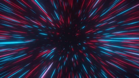 Hyperspace Light Travel Cosmic Background loop animated 스톡 동영상 330246352