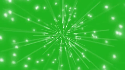 Hyperspace motion graphics with green screen background Stock Footage 217906397