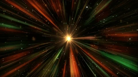 Hyperspace motion graphics with night background Stock Footage 138190784