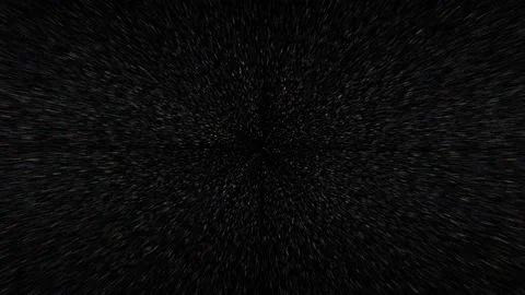 The hyperspace multi star multicolored universe. Seamless loop 3d render Stock Footage 160007061