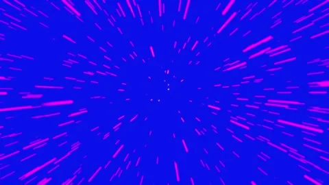 Hyperspace pink on blue Stock Footage 260264467