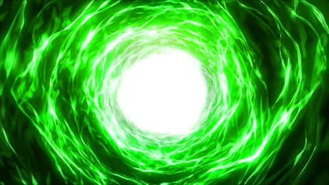 The hyperspace portal Stock Footage