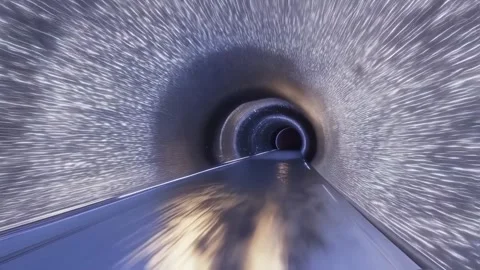Hyperspace Tunnel Video stock 303945420