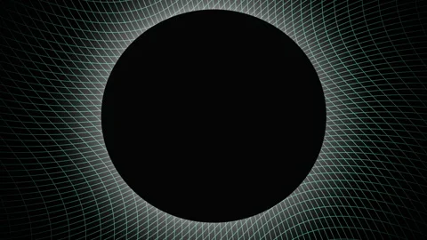Hyperspace's jump in the black hole in the space. Stock Footage 148589464