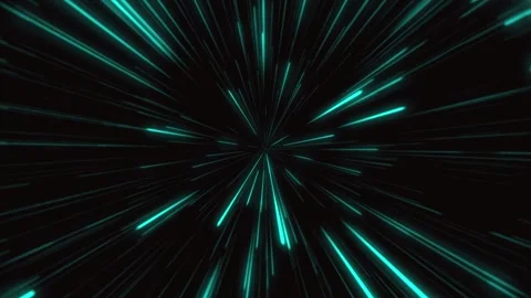 Hyperspeed - Blue (Space jump effects) 02 Stock Footage 150269182