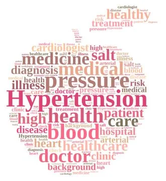 Hypertension. Stock Illustration