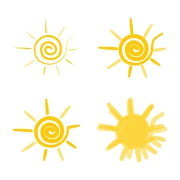 Hypno sun Stock Illustration