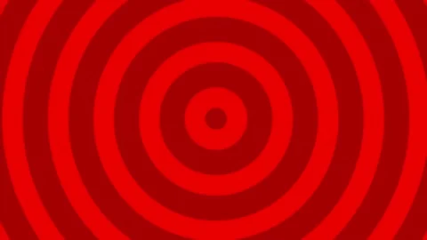 Hypnosis circles red and dark red. Background for motion and video. 4K Stock Footage 221139601