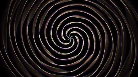 Hypnosis spiral, abstract background. Stock Illustration