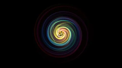 Hypnosis spiral, abstract background. Stock Illustration