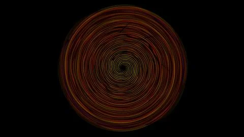 Hypnosis spiral, abstract background. Stock Illustration
