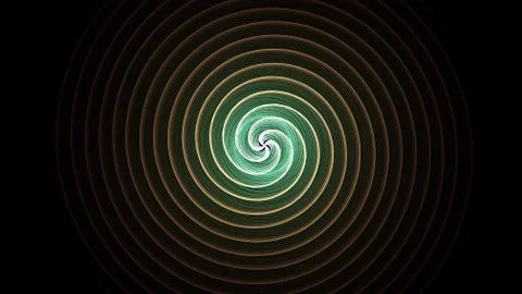 Hypnosis spiral, abstract background. Stock Illustration