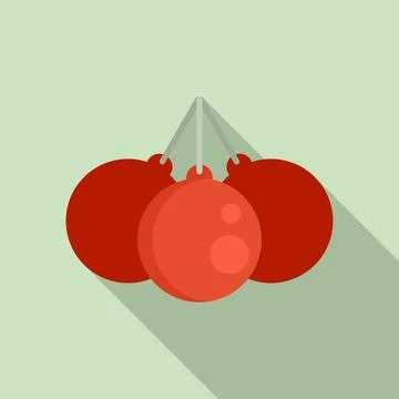 Hypnotherapy pendulum icon, flat style Stock Illustration