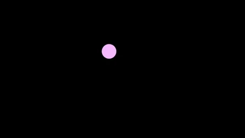 Hypnotic 4K video: a seamless loop of animated light pink circles orbiting in 库存影片 333271999