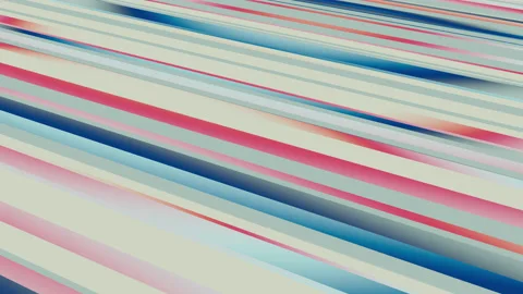 Hypnotic abstract animation. abstract background with colorful stripes. Stock Footage 236419495