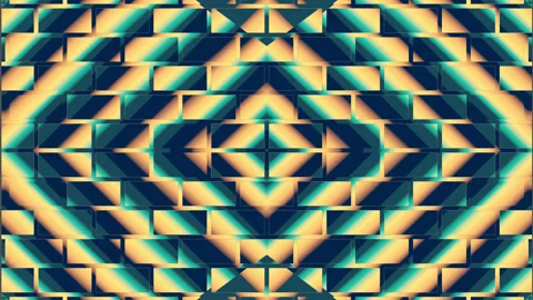 Hypnotic abstract animation. abstract blue background with triangles. Stock Footage 237540523