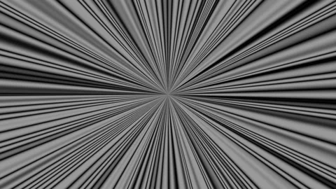 Hypnotic abstract animation. Black and white background Stock Footage 234448110