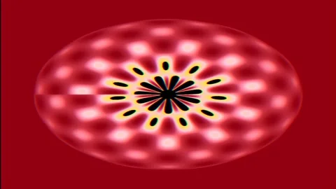 Hypnotic Abstract Animation: Circular Pattern Stock Footage 332549832