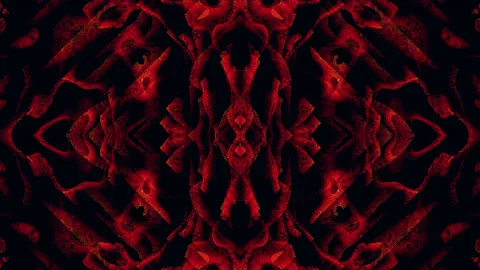 Hypnotic abstract animation. Hot fire background. Stock Footage 237771886