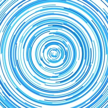 Hypnotic abstract circular stripe pattern background design Ilustración de archivo