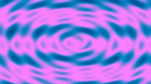 Hypnotic abstract fluid ripple texture with vibrant blue and magenta waves .. Stock Footage 341056096